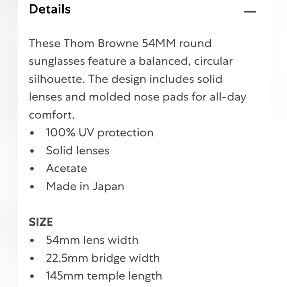 Thom Browne Women's Gray Patterned Sunglasses - Picture 3 of 3